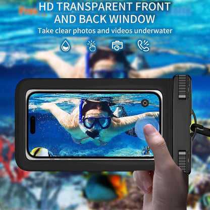 4 Pack Waterproof Phone Pouch IPX8 Universal Waterproof Case Dry Bag Phone Protector for Iphone 15 14 13 12 11 Pro Max plus XS XR X 8 Galaxy S23 S22 S21 S20 Pixel up to 7.5"(Multicolor 4) Organiser Plastic Strap Window