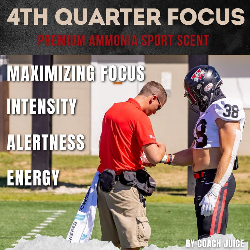 Coach Juice Official Sport Smelling Scent for Peak Performance | Fourth Quarter Focus Premium Inhalant for High-Stakes Moments Beverage Perfume Beverage Perfume